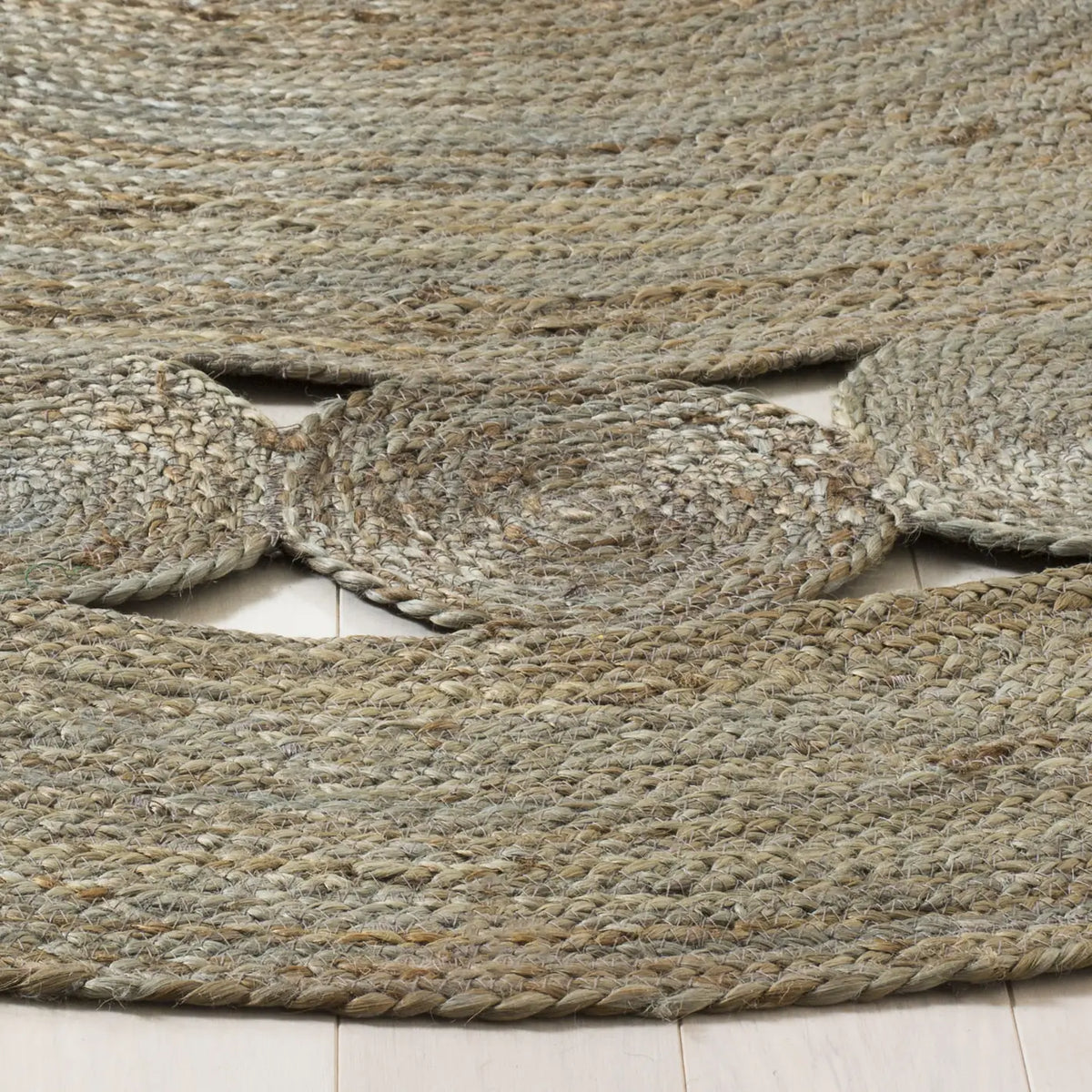 Safavieh Natural Fiber 5'-0" x 5'-0" Rug in Grey