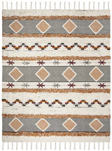 Safavieh Kenya 10'-0" x 14'-0" Rug in Ivory / Black-Orange