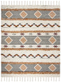 Safavieh Kenya 10'-0" x 14'-0" Rug in Ivory / Black-Orange