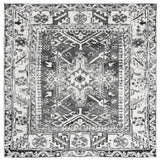 Safavieh Vintage Hamadan 6'-7" x 6'-7" Rug in Grey / Ivory