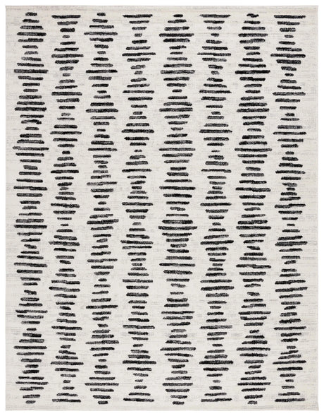 Safavieh Tulum 10'-0" x 14'-0" Rug in Ivory / Black