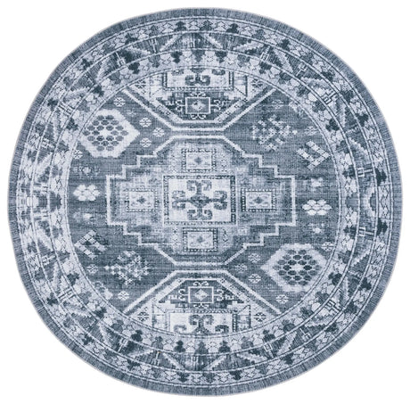 Safavieh Arizona 6'-0" x 6'-0" Rug in Grey Green / Ivory