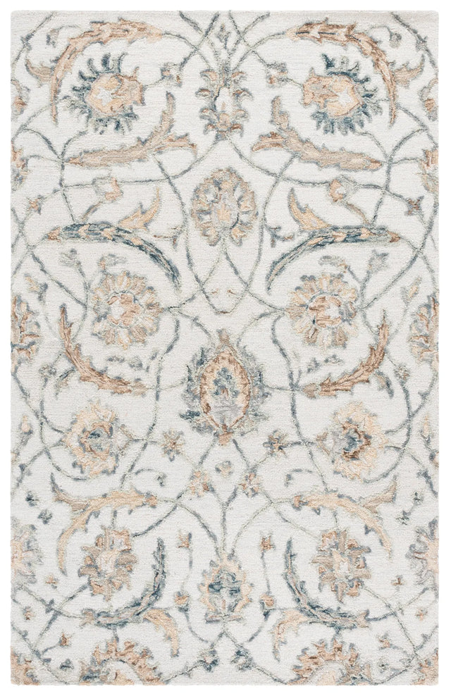 Safavieh Metro 4'-0" x 6'-0" Rug in Ivory / Grey
