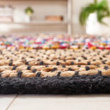 Safavieh Cape Cod 4'-0" x 6'-0" Rug in Natural / Blue
