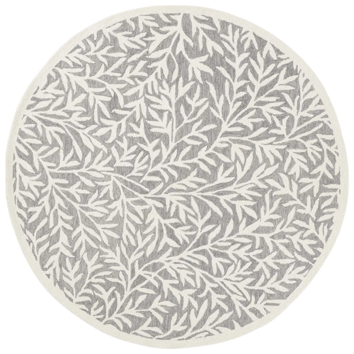 Safavieh Martha Stewart 6'-0" x 6'-0" Rug in Grey / Ivory