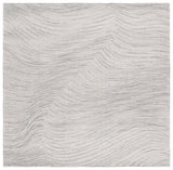 Safavieh Trace 6'-0" x 6'-0" Rug in Grey / Ivory