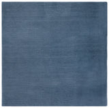 Safavieh Faux Rabbit Fur 6'-0" x 6'-0" Rug in Dark Grey