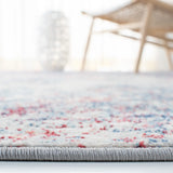 Safavieh Brentwood 4'-0" x 6'-0" Rug in Navy / Red