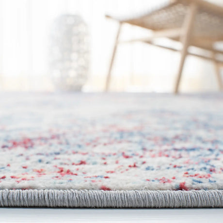 Safavieh Brentwood 4'-0" x 6'-0" Rug in Navy / Red