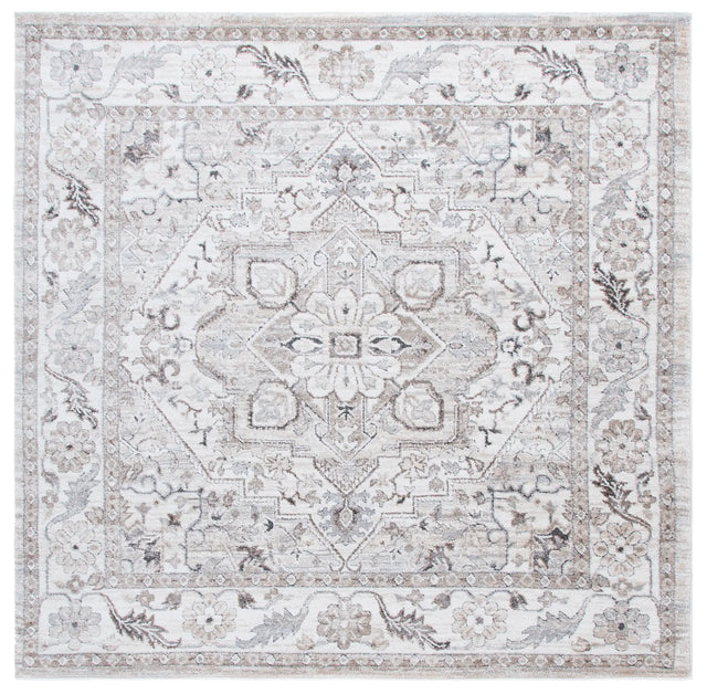 Safavieh Opal 6'-7" x 6'-7" Rug in Grey / Beige