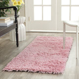 Safavieh Shag 2'-3" x 12'-0" Rug in Pink
