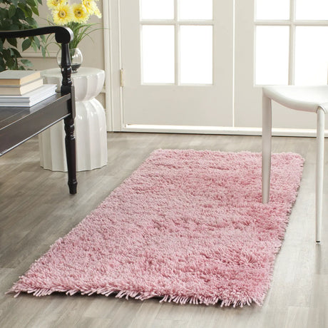 Safavieh Shag 2'-3" x 12'-0" Rug in Pink