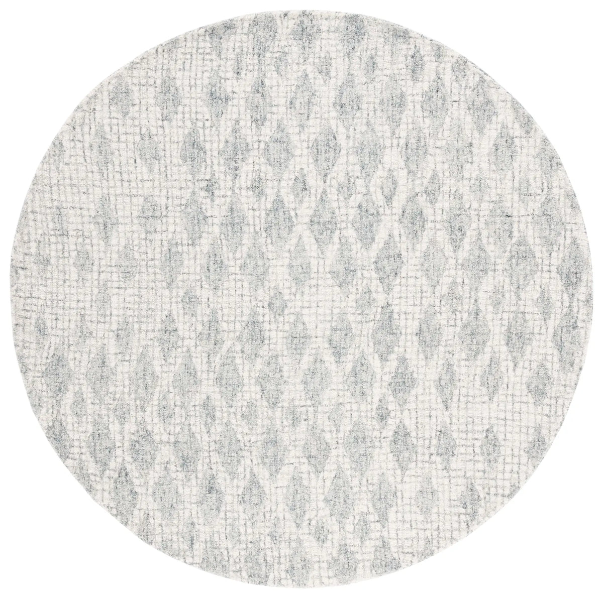 Safavieh Abstract 6'-0" x 6'-0" Rug in Grey / Ivory