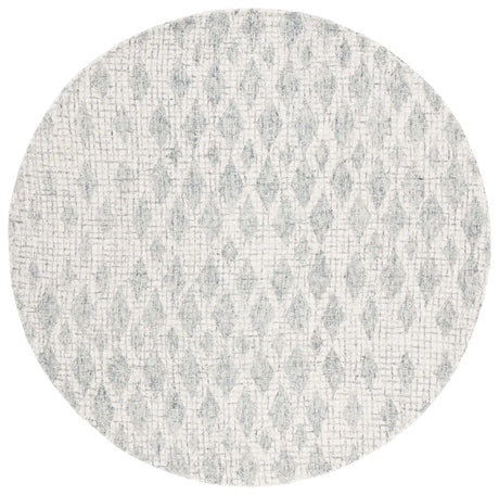 Safavieh Abstract 6'-0" x 6'-0" Rug in Grey / Ivory