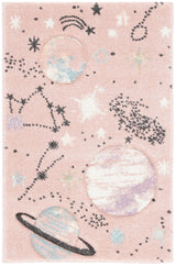 Safavieh Carousel Kids 100 2'-0" x 3'-0" Rug in Pink / Purple