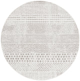 Safavieh Pyramid 5'-3" x 5'-3" Rug in Ivory / Grey