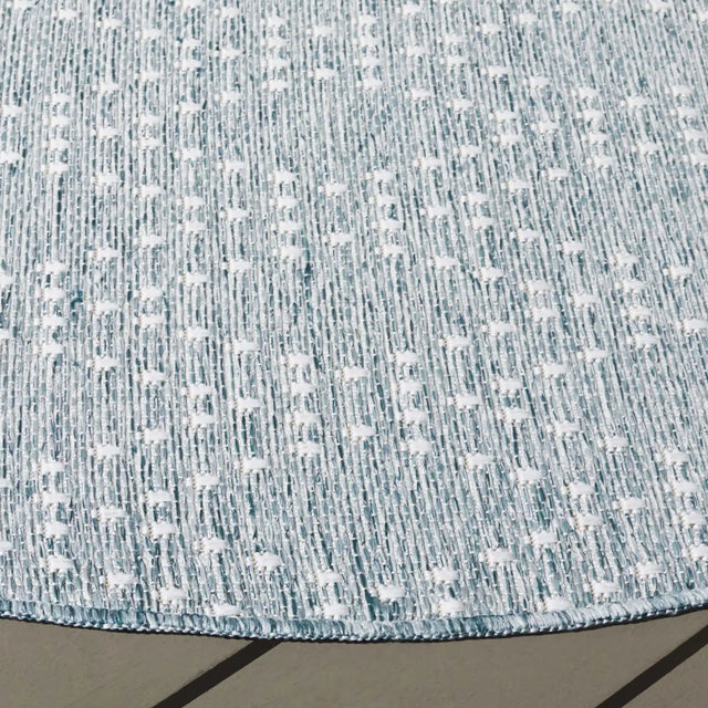 Safavieh Sunset 6'-7" x 6'-7" Rug in Aqua / Beige