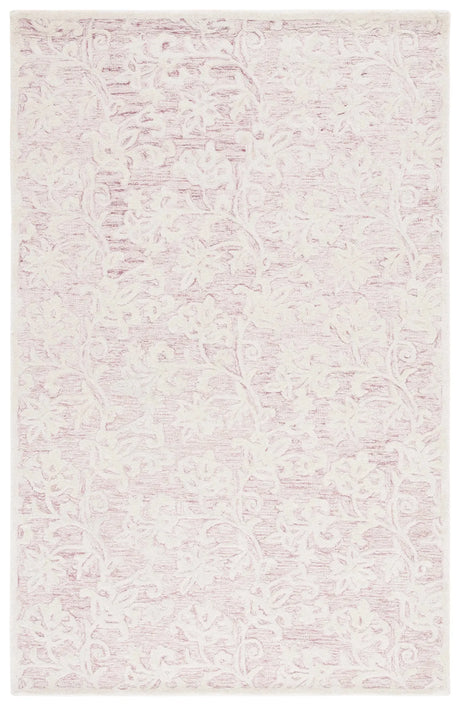 Safavieh Martha Stewart 4'-0" x 6'-0" Rug in Pink / Ivory