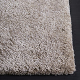Safavieh Express Shag 4'-0" x 6'-0" Rug in Silver