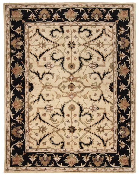 Safavieh Heritage 9'-6" x 13'-6" Rug in Ivory / Black