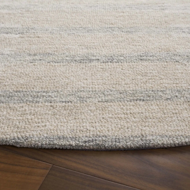 Safavieh Ebony 6'-0" x 6'-0" Rug in Beige / Grey