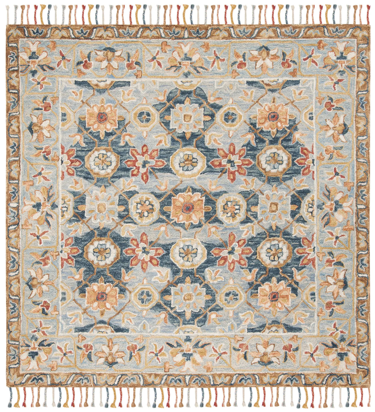 Safavieh Aspen 7'-0" x 7'-0" Rug in Grey / Navy