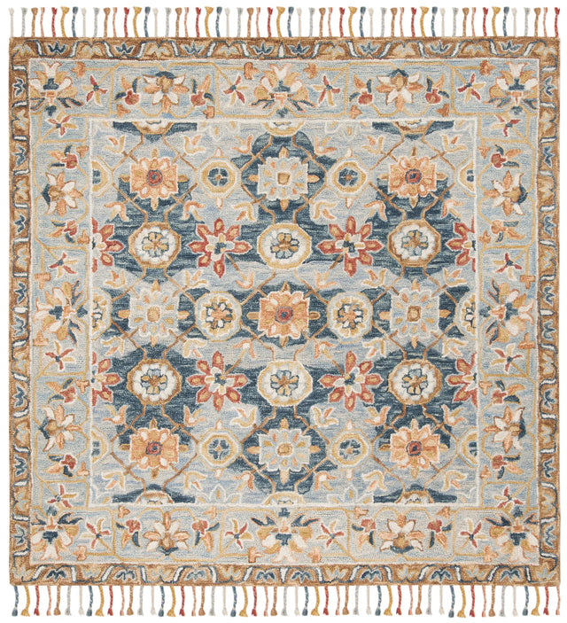 Safavieh Aspen 7'-0" x 7'-0" Rug in Grey / Navy