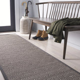 Safavieh Martha Stewart 2'-6" x 8'-0" Rug in Natural / Dark Grey