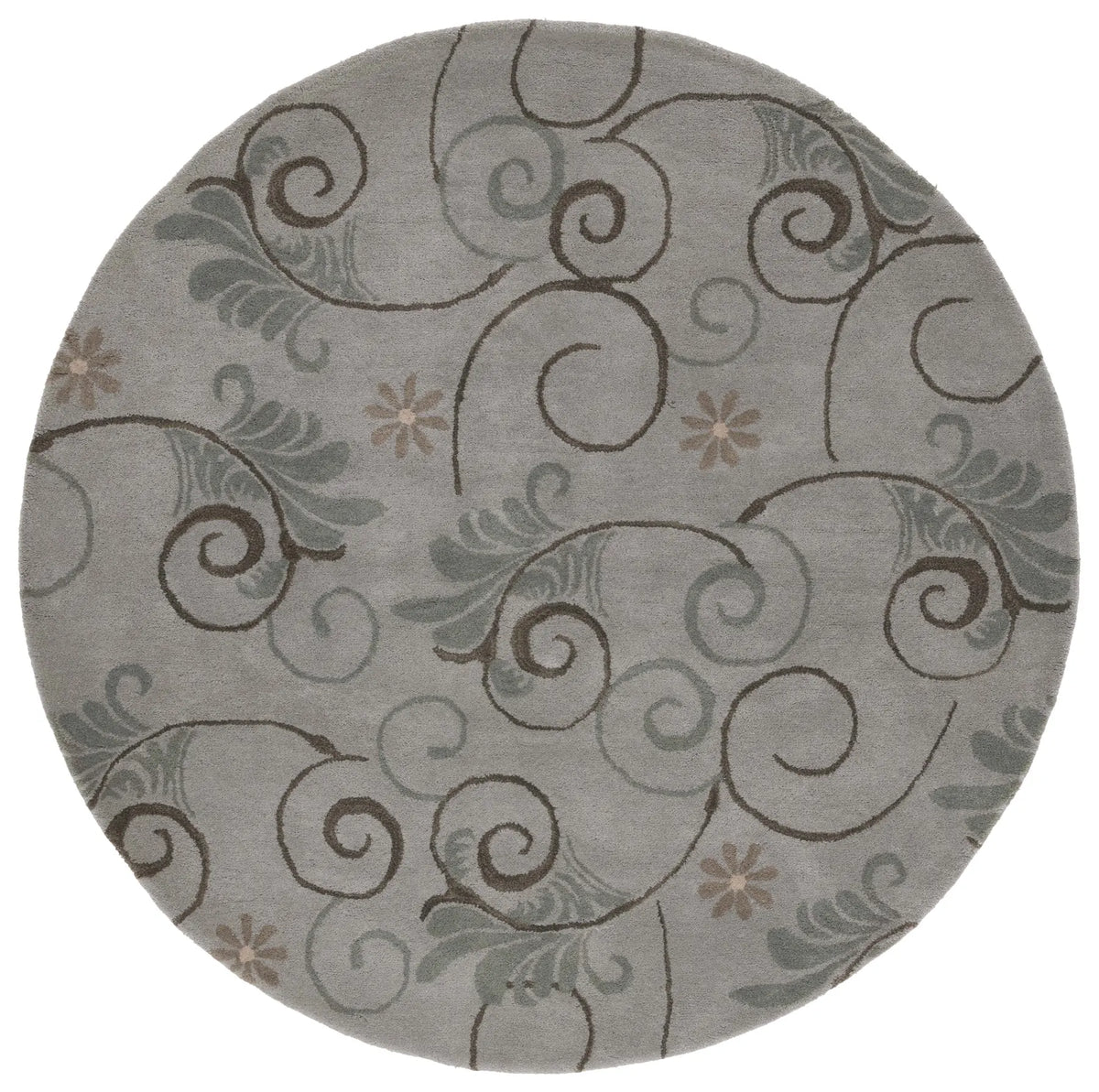 Safavieh Soho 6'-0" x 6'-0" Rug in Grey / Multi