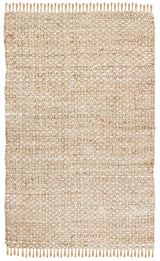 Safavieh Natural Fiber 4'-0" x 6'-0" Rug in Natural / Grey
