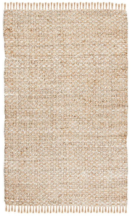 Safavieh Natural Fiber 4'-0" x 6'-0" Rug in Natural / Grey