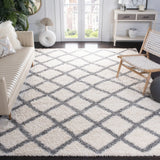 Safavieh Sgd-Dallas Shag 10'-0" x 14'-0" Rug in Ivory / Grey