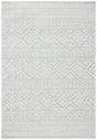 Safavieh Tulum 4'-0" x 6'-0" Rug in Light Grey / Ivory