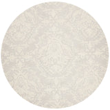 Safavieh Blossom 6'-0" x 6'-0" Rug in Light Grey / Ivory