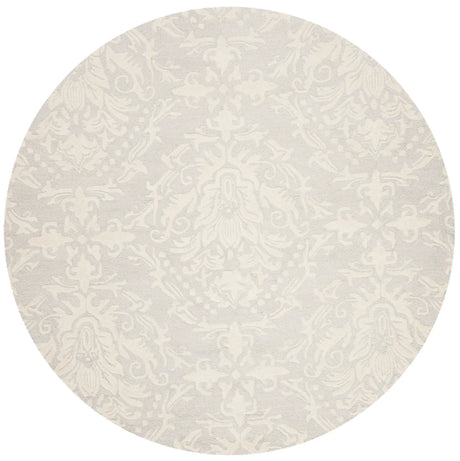 Safavieh Blossom 6'-0" x 6'-0" Rug in Light Grey / Ivory