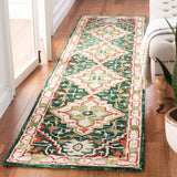 Safavieh Aspen 2'-3" x 9'-0" Rug in Green / Red