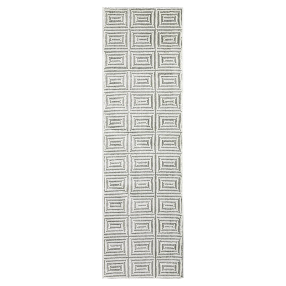 Oriental Weavers Montecito 8111W Grey/ White Rug - runner