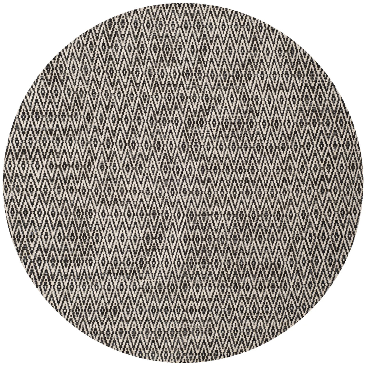 Safavieh Montauk 6'-0" x 6'-0" Rug in Ivory / Dark Grey