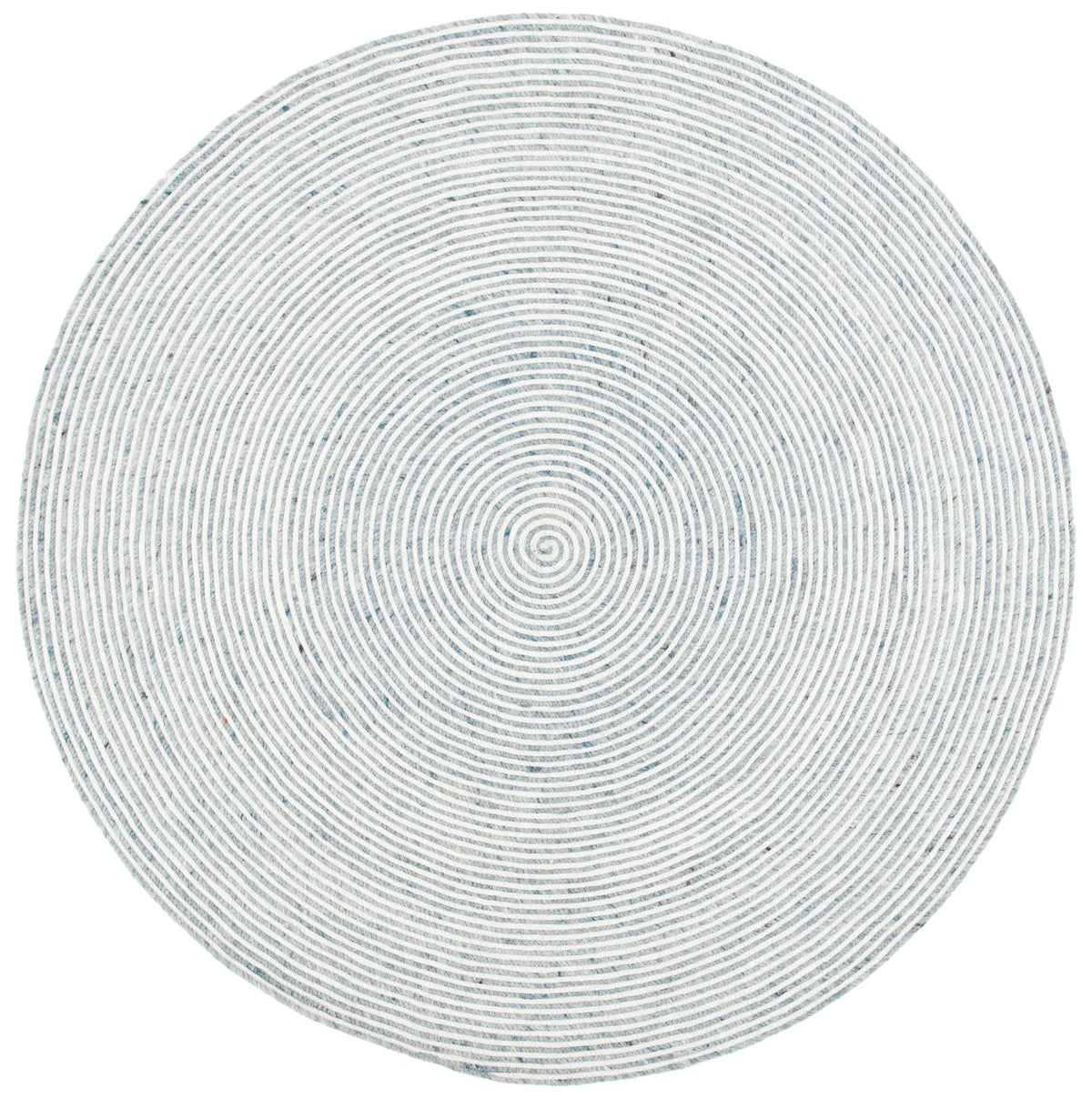Safavieh Braided 5'-0" x 5'-0" Rug in Grey / Ivory