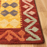Safavieh Aspen 4'-0" x 6'-0" Rug in Red / Gold