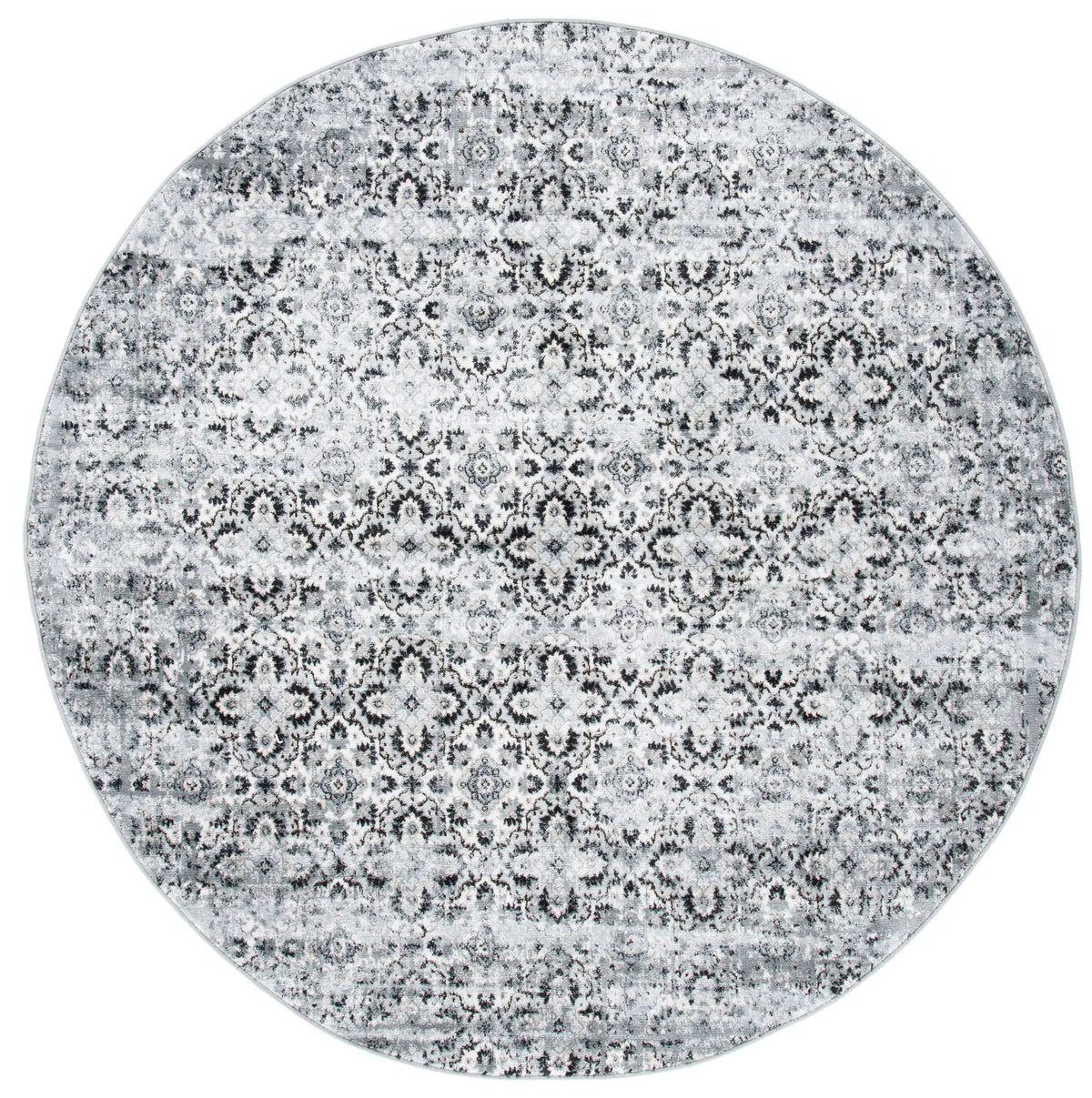 Safavieh Lagoon 6'-7" x 6'-7" Rug in Grey / Ivory