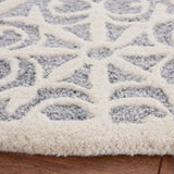 Safavieh Metro 6'-0" x 6'-0" Rug in Light Blue / Ivory