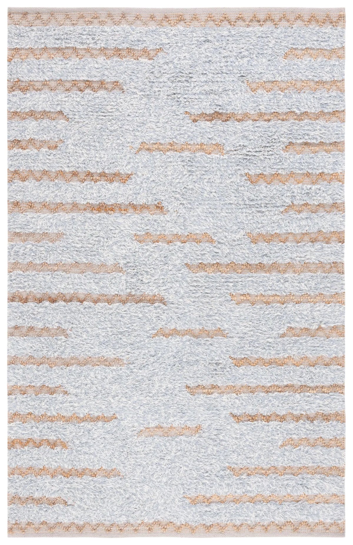 Safavieh Natura 4'-0" x 6'-0" Rug in Grey / Natural