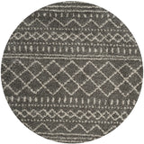 Safavieh Arizona Shag 10'-0" x 10'-0" Rug in Brown / Ivory