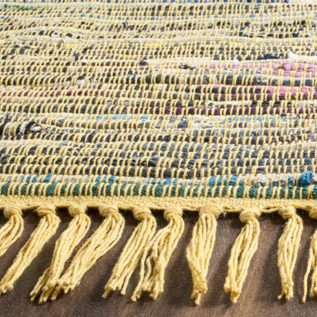 Safavieh Rag Rug 10'-0" x 14'-0" Rug in Yellow / Multi