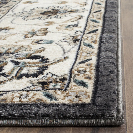 Safavieh Lyndhurst 6'-0" x 9'-0" Rug in Grey / Cream