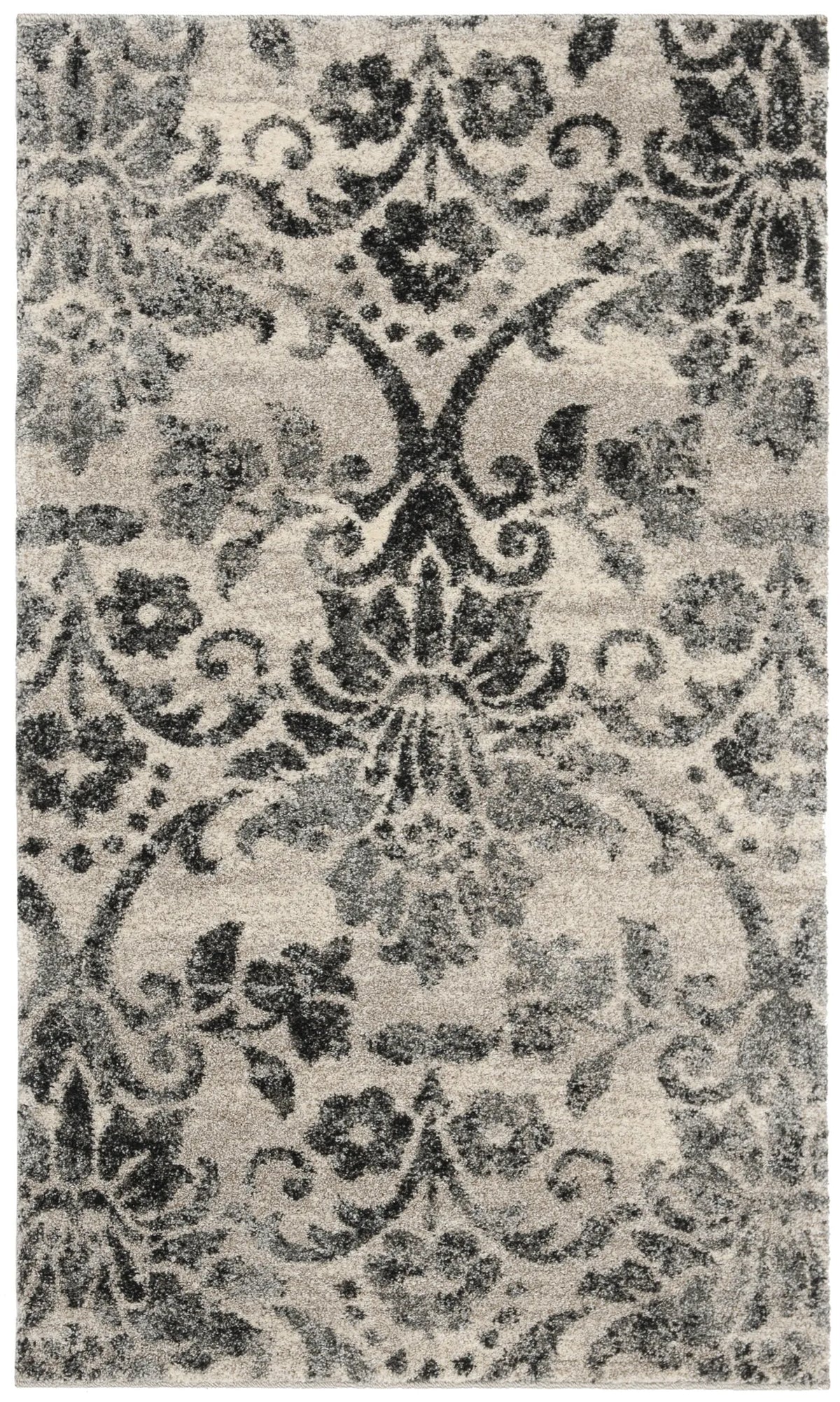 Safavieh Retro 3'-0" x 5'-0" Rug in Cream / Grey