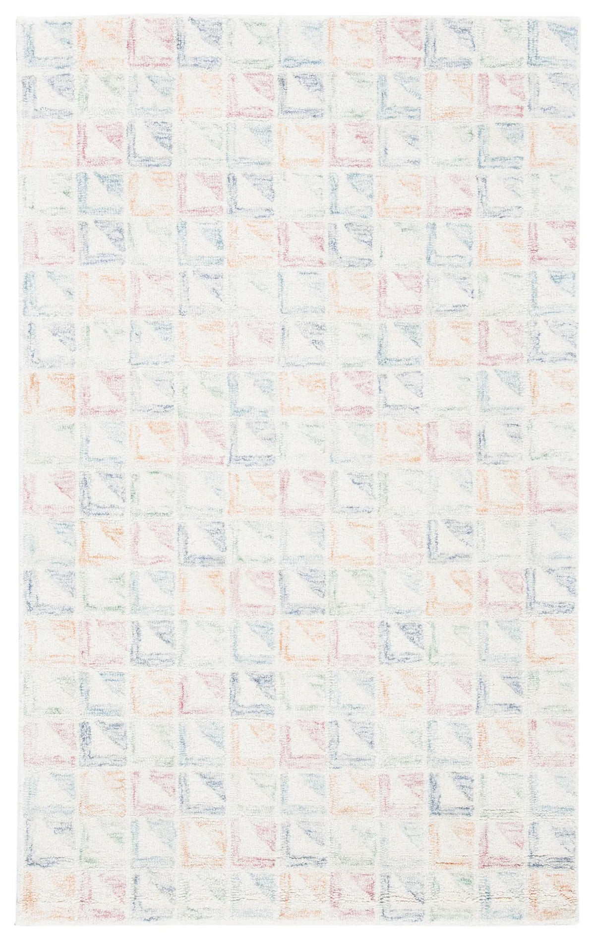 Safavieh Rodeo Drive 3'-0" x 5'-0" Rug in Ivory / Blue