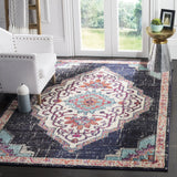 Safavieh Monaco 5'-1" x 7'-7" Rug in Black / Blue