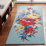 Safavieh Chelsea 2'-3" x 8'-0" Rug in Blue / Rose
